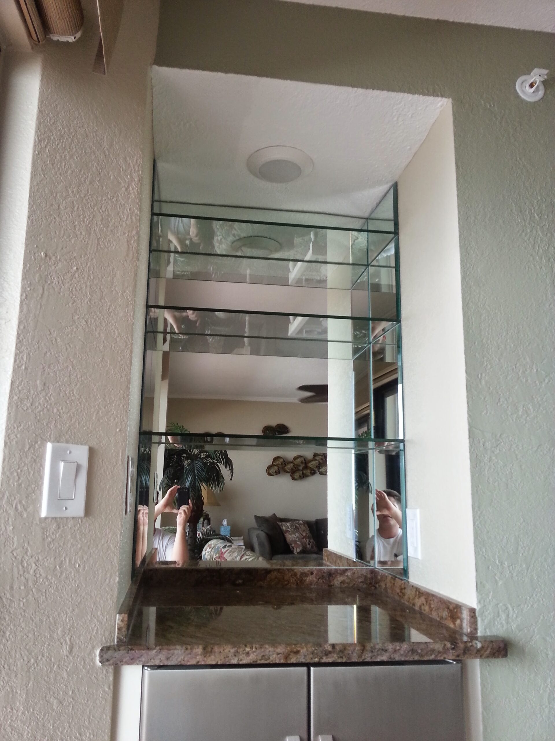 Services glass page left side image